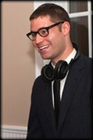 DJ Ari Rosenfield, spinning in Cambridge, Massachusetts