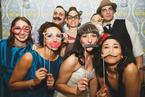 Retro Inspired Country Wedding on Style Me Pretty Photo Booth
