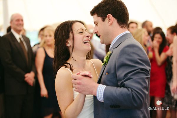 marthas vineyard wedding first dance close up