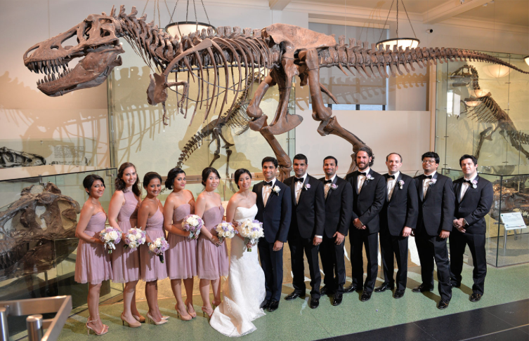 American Museum of Natural History Wedding Photos-1